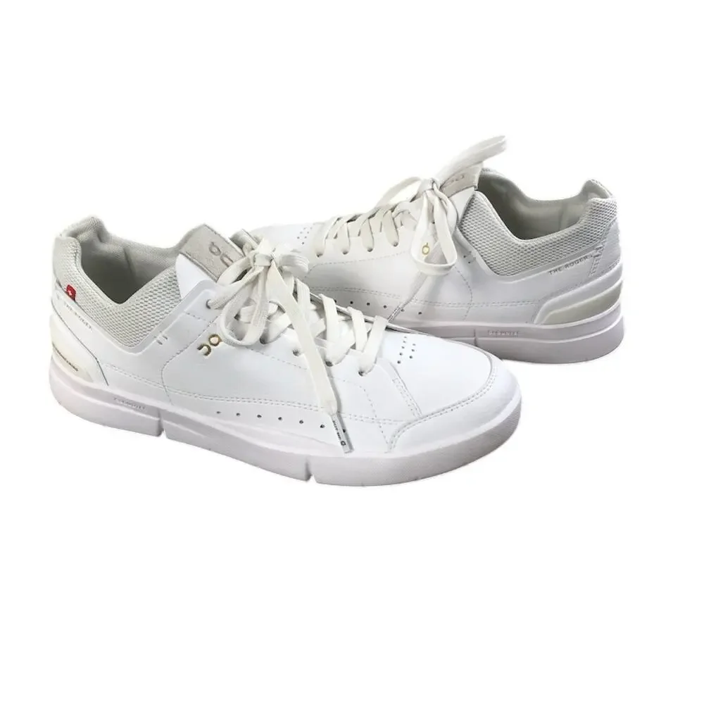 ON The Roger Centre Court Sneaker Tennis Shoe W's 9 White Classic Timeless NWOB